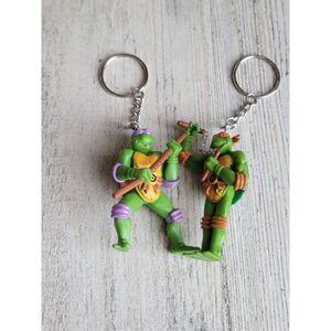 Teenage Mutant Donatello Michelangelo Ninja Turtles keychain‎ 2015
